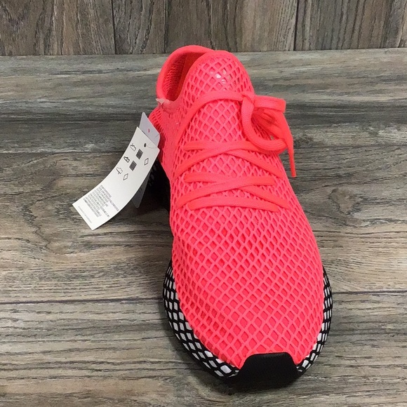 NEW Adidas Deerupt Runner Turbo Core - Picture 2 of 6